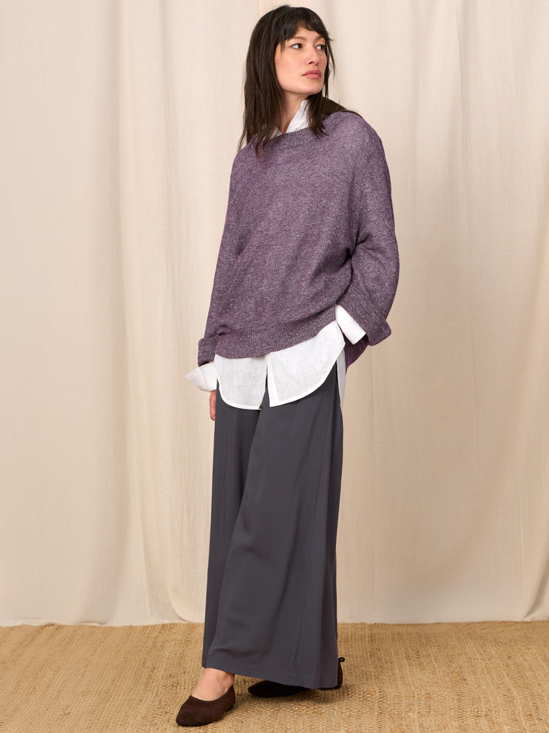 Nicobar - Viscose Cotton Wide Leg Trousers - Forgotten Tribes