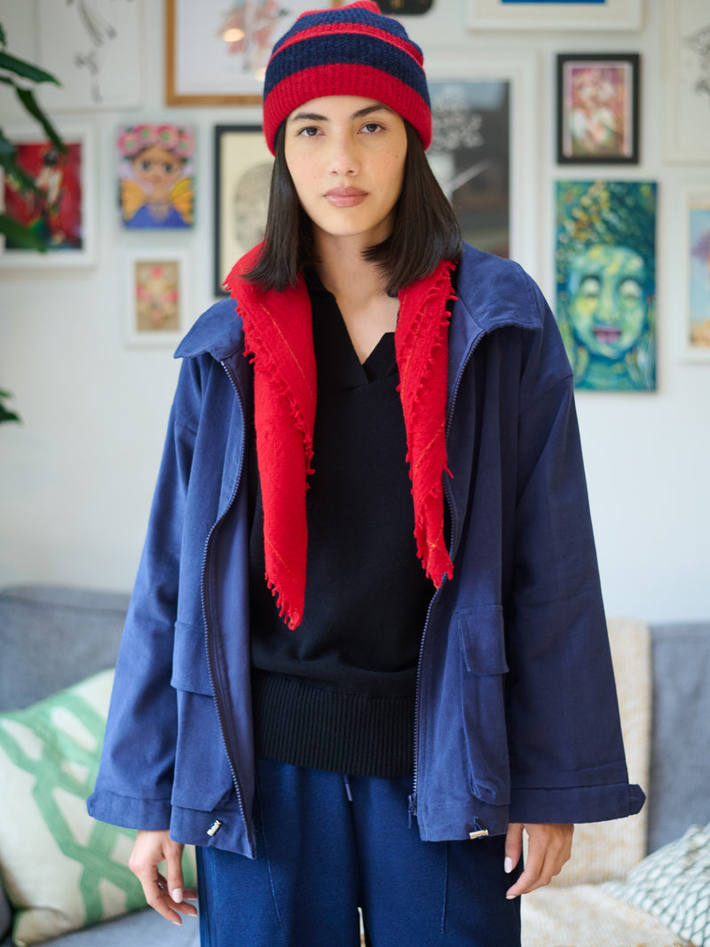 Pure Wool Square Scarf - Forgotten Tribes