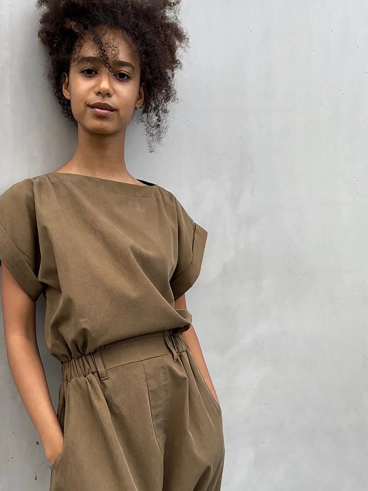 Tencel® Cotton Short Sleeve Jumpsuit - Forgotten Tribes