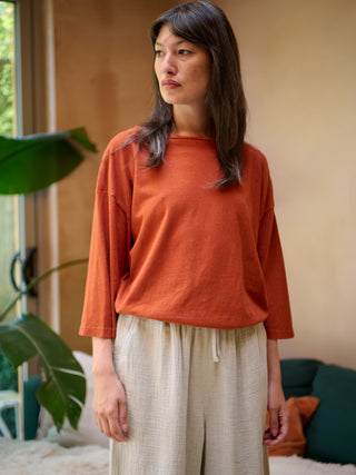 Luzon - Hemp Organic Cotton Wide Sleeve T-Shirt - Forgotten Tribes
