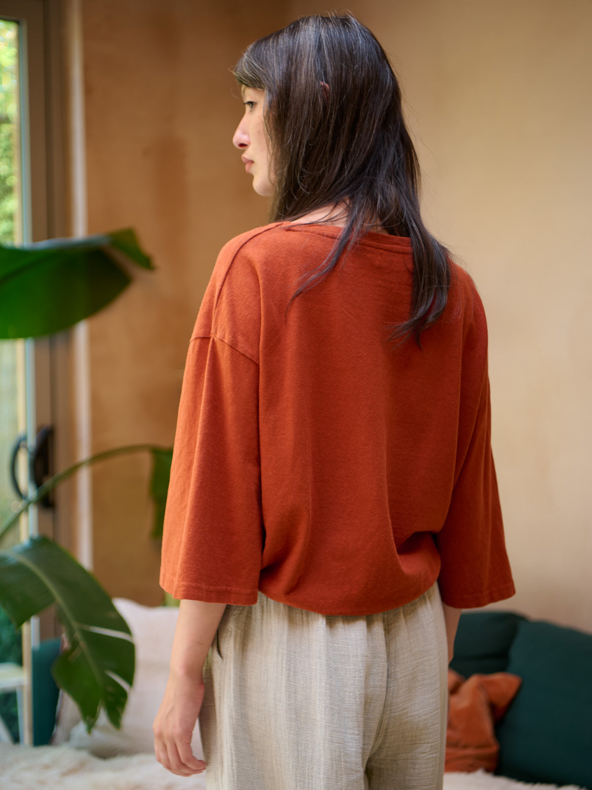 Luzon - Hemp Organic Cotton Wide Sleeve T-Shirt - Forgotten Tribes