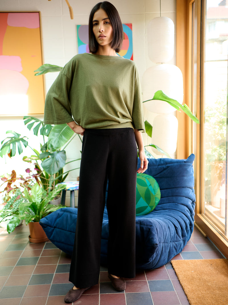 Luzon - Hemp Organic Cotton Wide Sleeve T-Shirt