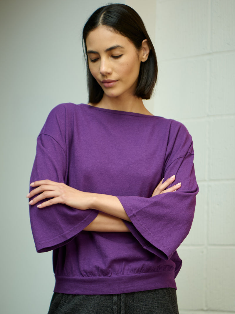 Luzon - Hemp Organic Cotton Wide Sleeve T-Shirt
