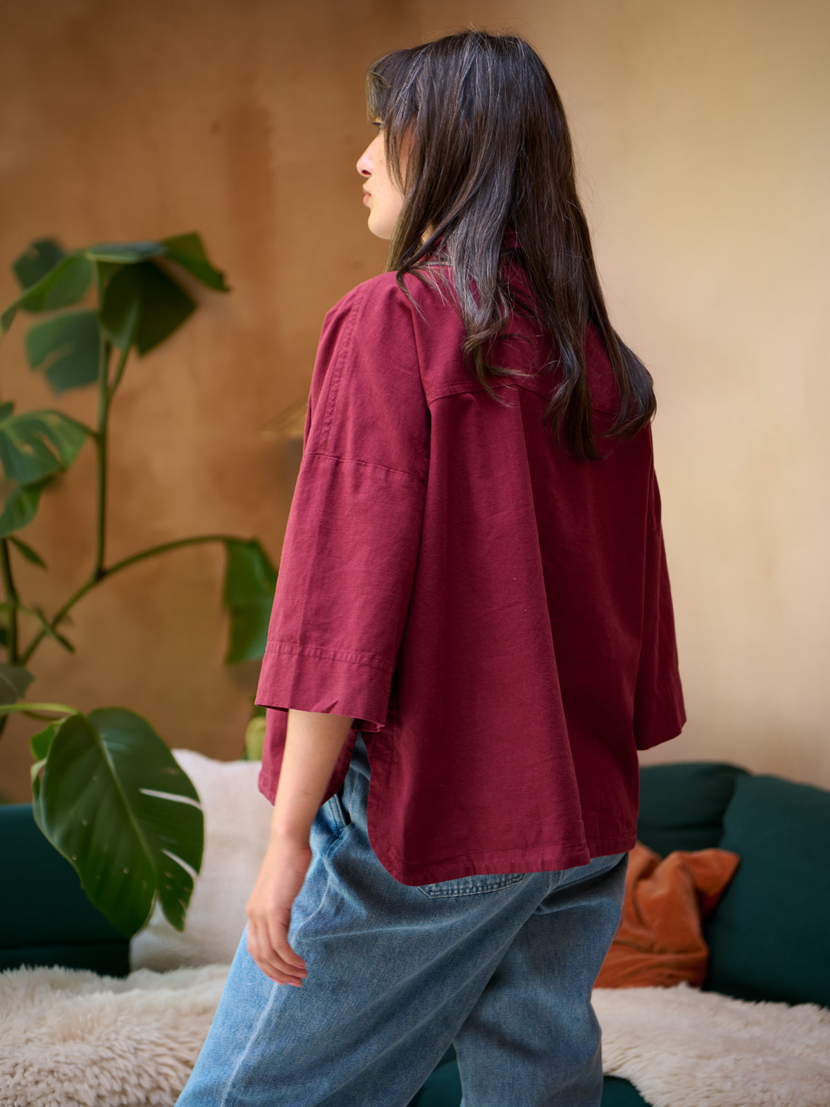 Sotra - Hemp Organic Cotton Half Sleeve Shirt - Forgotten Tribes