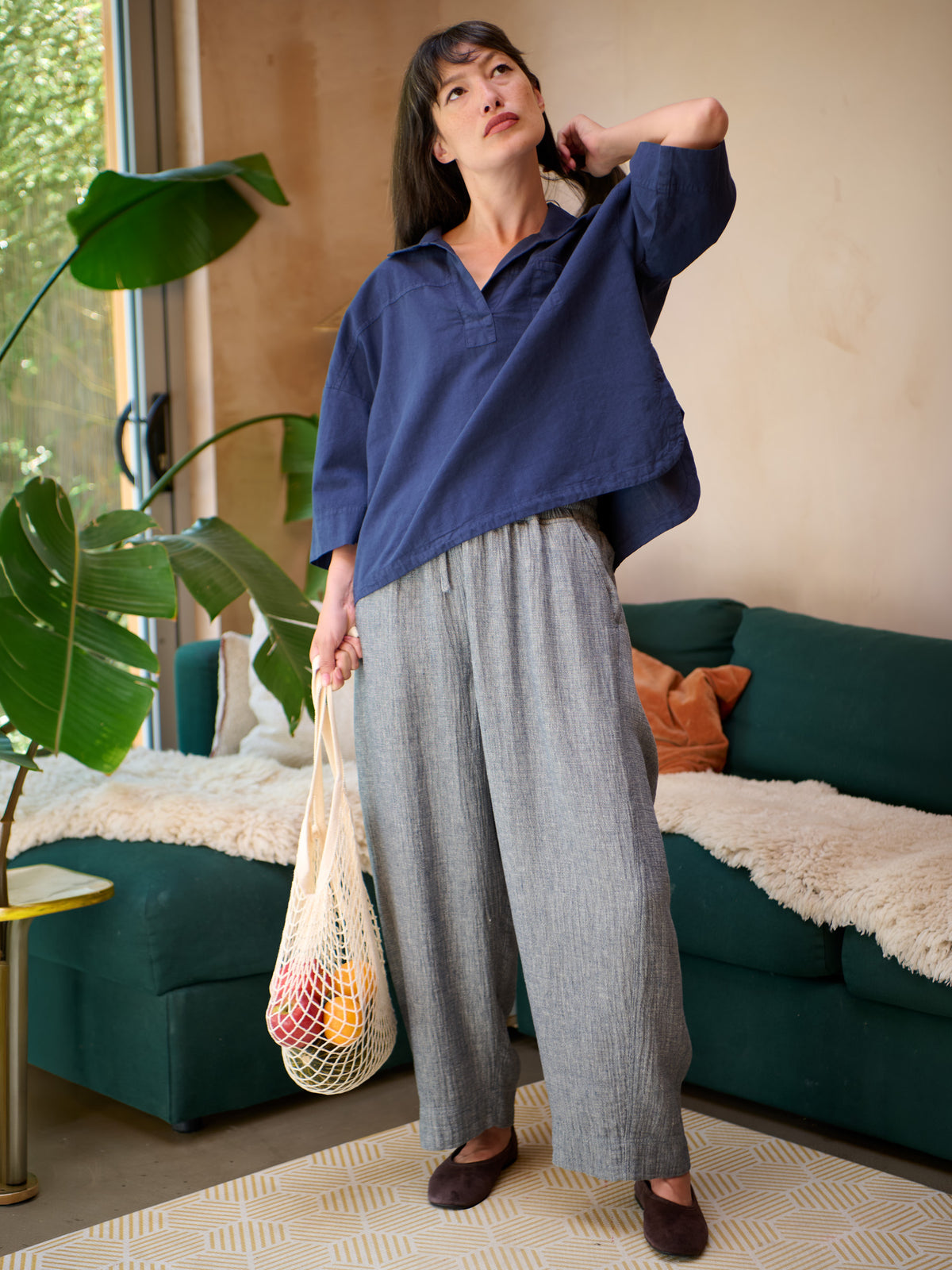 Sotra - Hemp Organic Cotton Half Sleeve Shirt - Forgotten Tribes
