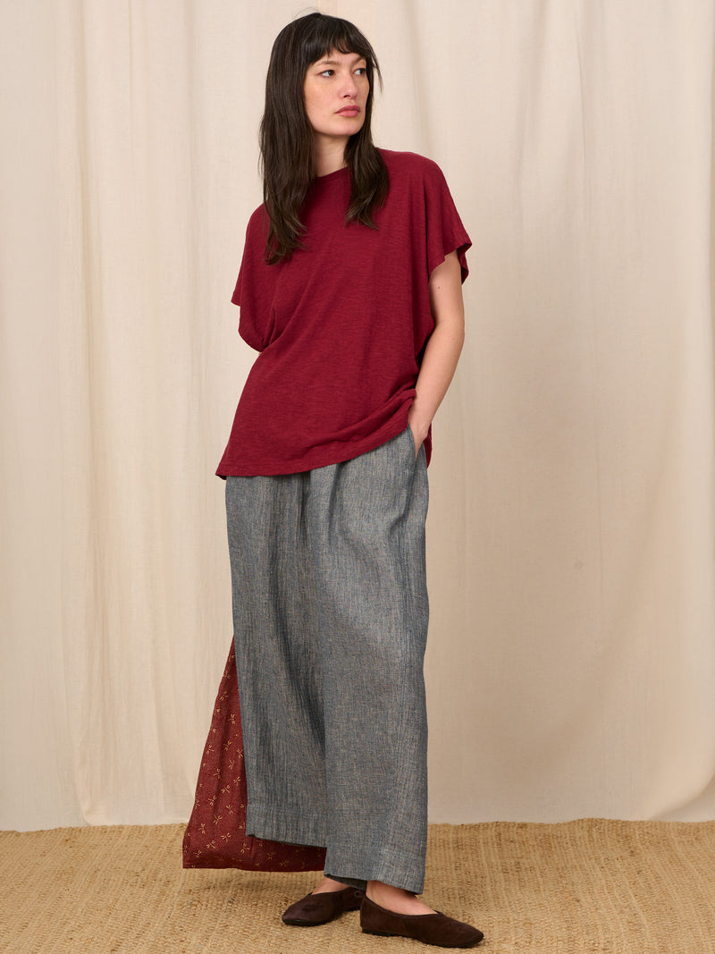 Sumba - Hemp Cotton Slub T-shirt - Forgotten Tribes