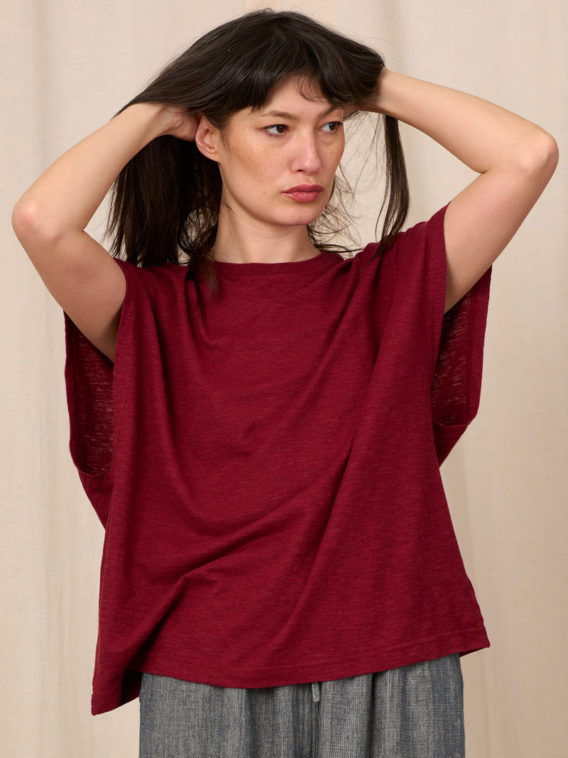 Sumba - Hemp Cotton Slub T-shirt - Forgotten Tribes