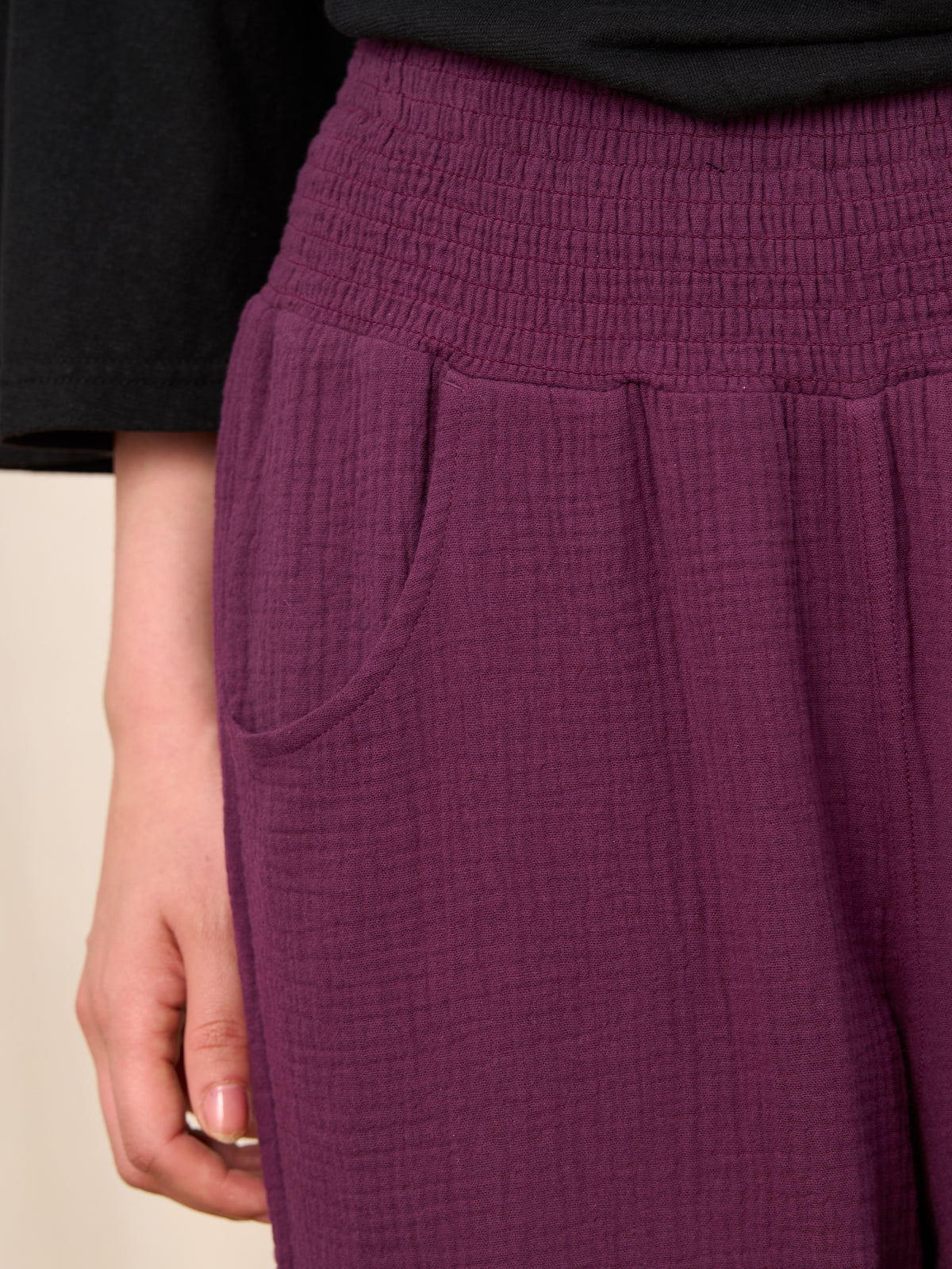 Tokara - Cotton Gauze Harem Trousers - Forgotten Tribes