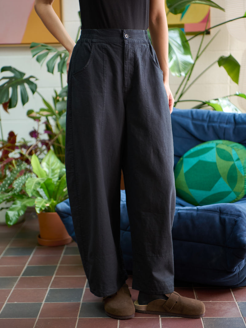 Awaji - Hemp Organic Cotton Wide Leg Trousers