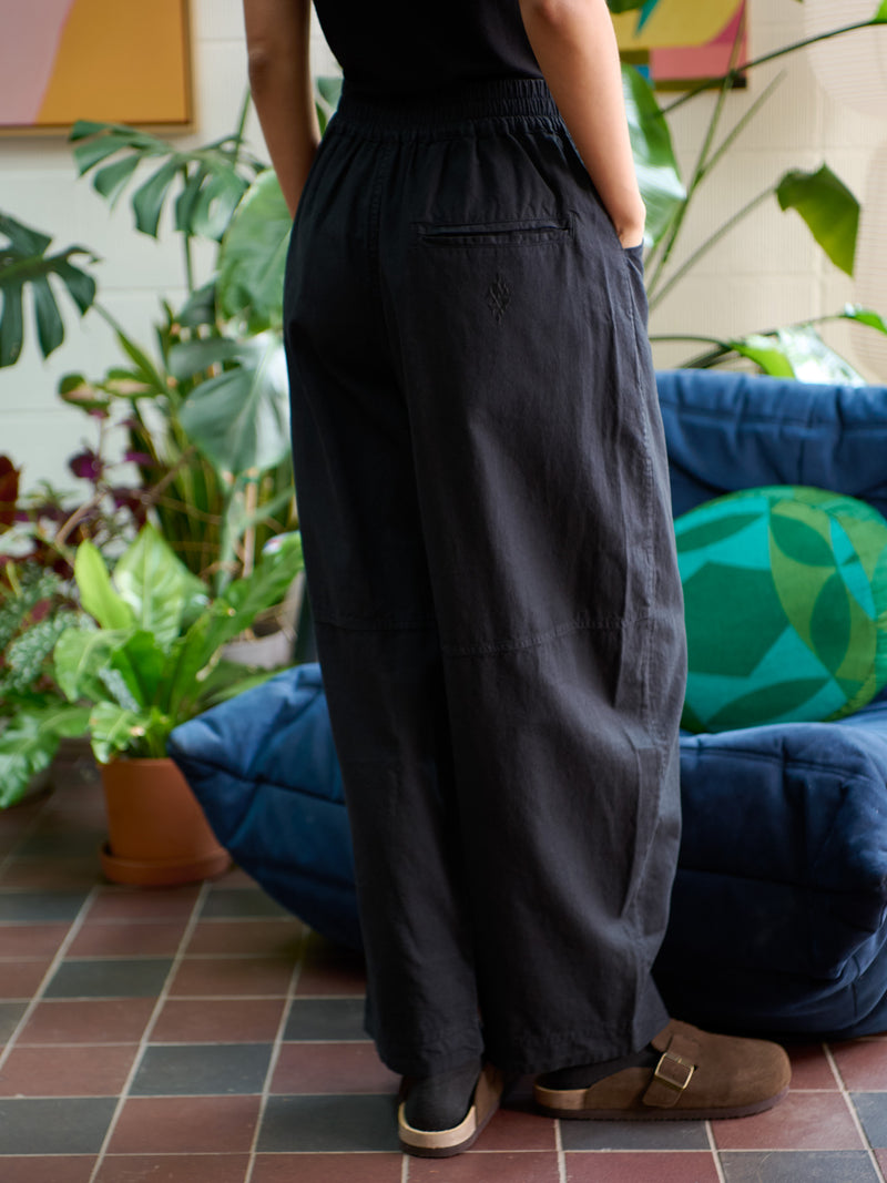 Awaji - Hemp Organic Cotton Wide Leg Trousers