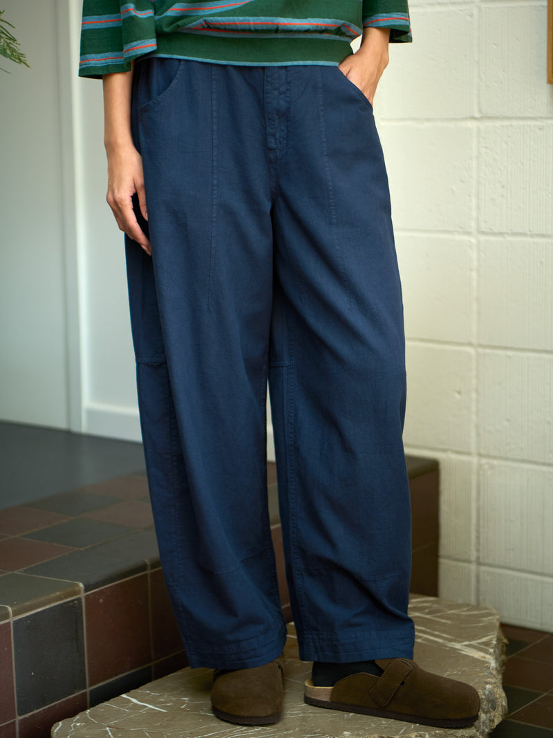 Awaji - Hemp Organic Cotton Wide Leg Trousers