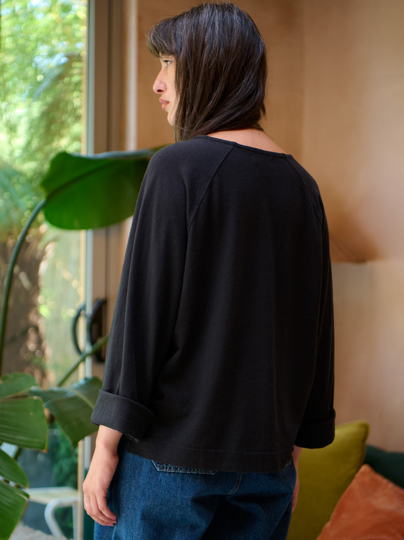 Yasai 2 - Hemp Organic Cotton Raglan Wide Sleeve T-shirt - Forgotten Tribes