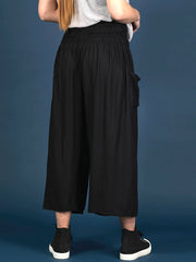 Plain Colour Harem Pants - Wide Leg Cropped - Forgotten Tribes