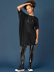 Tie Dye Leggings - Black - Style 3 - Forgotten Tribes