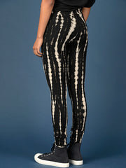Tie Dye Leggings - Black - Style 3 - Forgotten Tribes