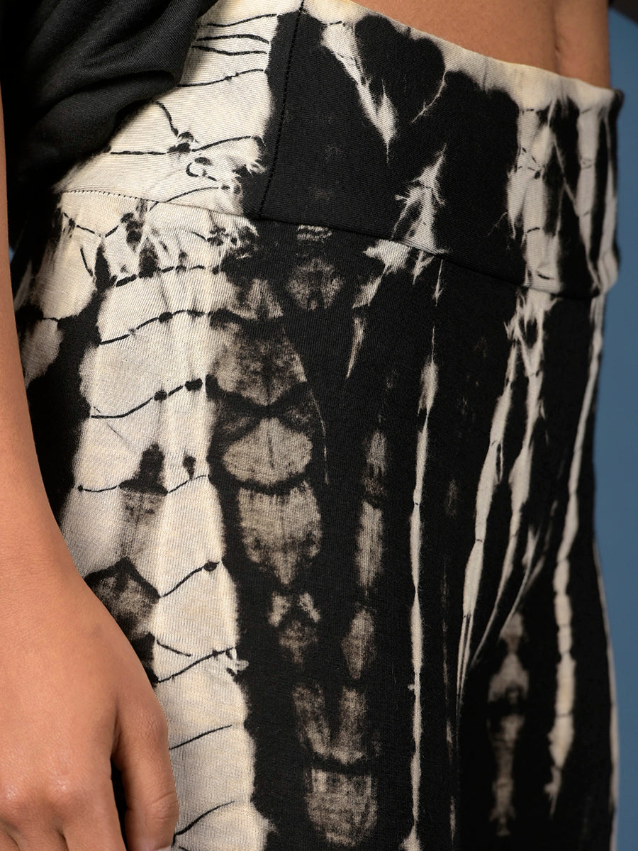 Tie Dye Leggings - Black - Style 3 - Forgotten Tribes